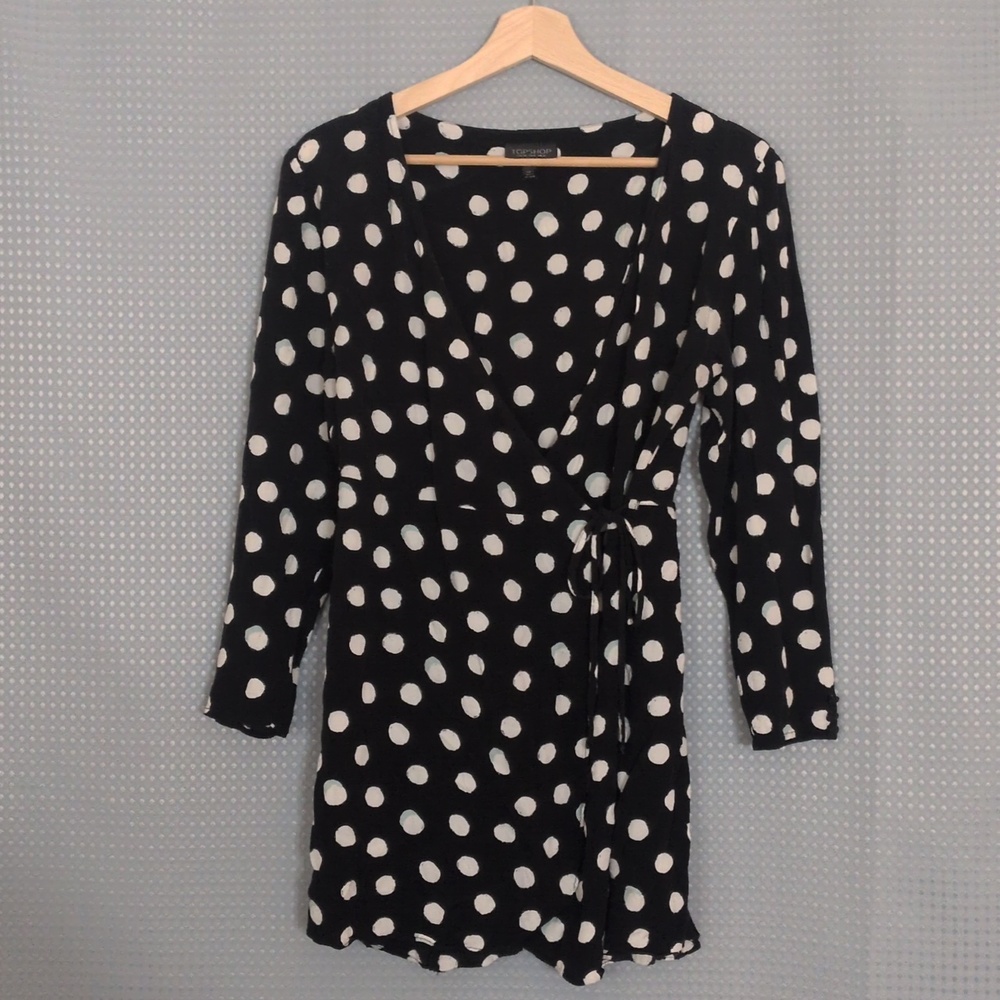 Topshop Wrap Top